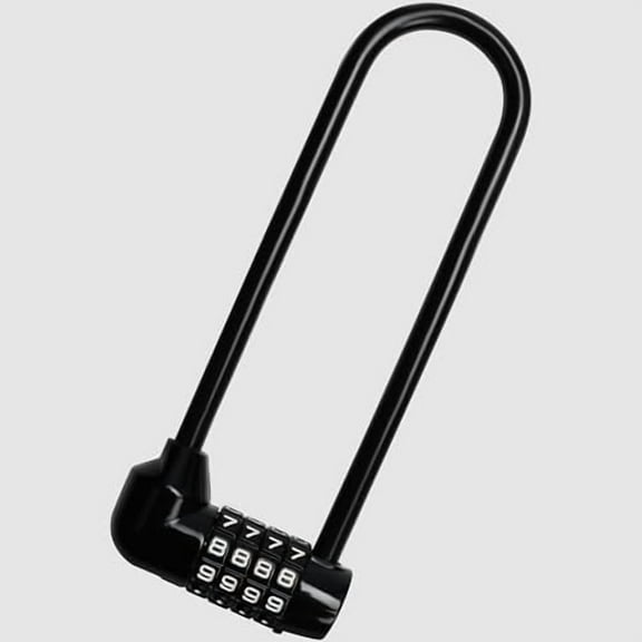 Combination Long Shackle Padlock - Long Gate Lock for Outdoor Fence/Gate with Resettable Code - Weatherproof Padlock for Door, Bicycles & Sheds$$Tools & Hardware Other