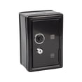 thumbnail image 1 of Combination Safe, Money Lock Box for Cash, Storage Box with Lock, Loose Change Holding, Household Use, Black Enamel, 8 in Tall, 1 Pc, 1 of 3