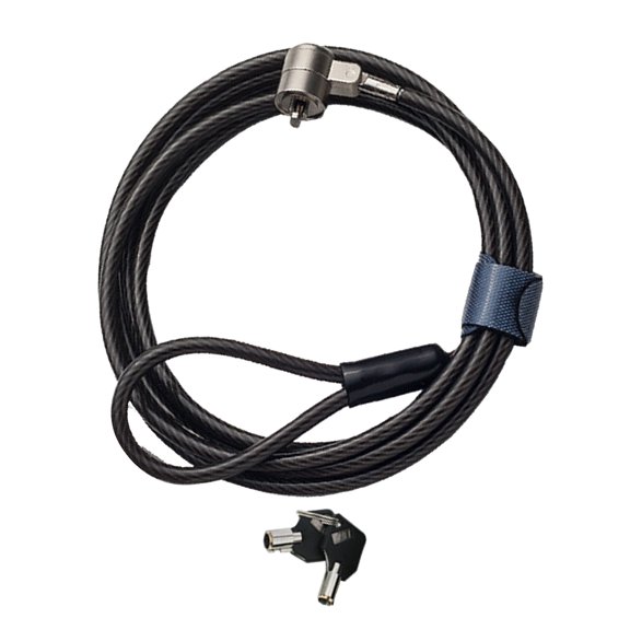 Notebook Security Lock for 6x2.5mm Hole Laptop Robust and Dependable Security Laptop Cable Lock 200cm Cable