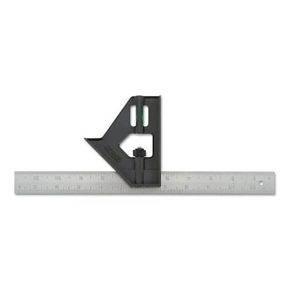 Compination Square 12 Inch Combination Square, 12 in, Inch/Metric, Die Cast Metal | Bundle of 5 ...