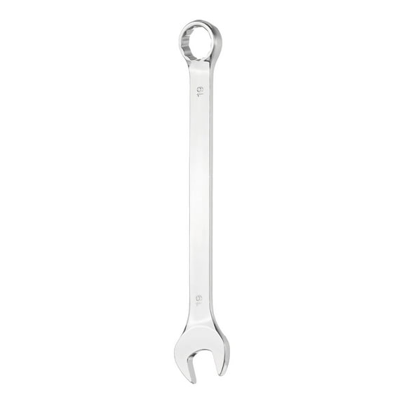 Combination Wrench 19mm Metric 12-Point Box and Open End 45# Carbon Steel