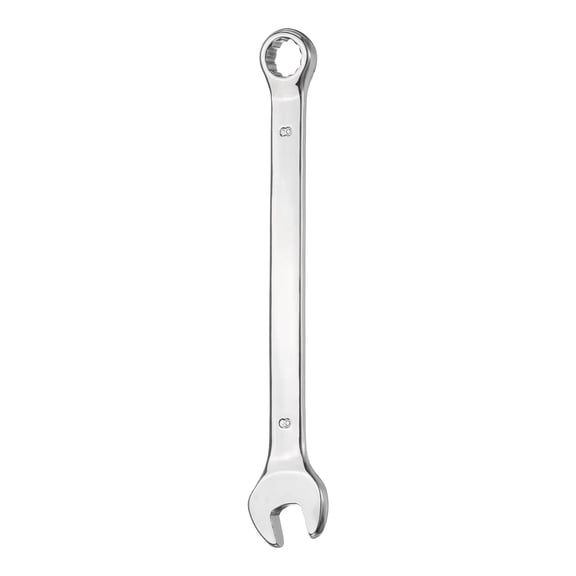 Combination Wrench 8mm Metric 12-Point Box and Open End 45# Carbon Steel