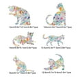 thumbnail image 1 of Combination colorful window stickers sun catcher round butterfly prism laser electrostatic stickers anti-collision rainbow glass stickers, 1 of 20