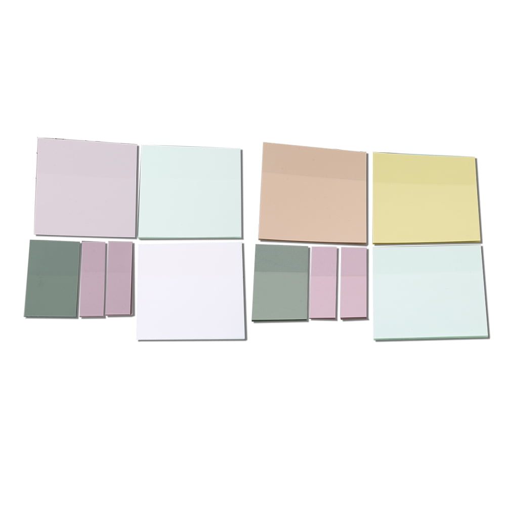 Combination sticky notes, color index stickers, creative office ...