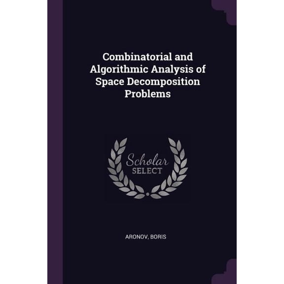 Combinatorial and Algorithmic Analysis of Space Decomposition Problems (Paperback)