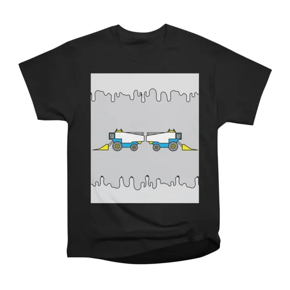 Combine Tractor Retro T-Shirt Tee Gift For Him Merch For Her Apparel ...