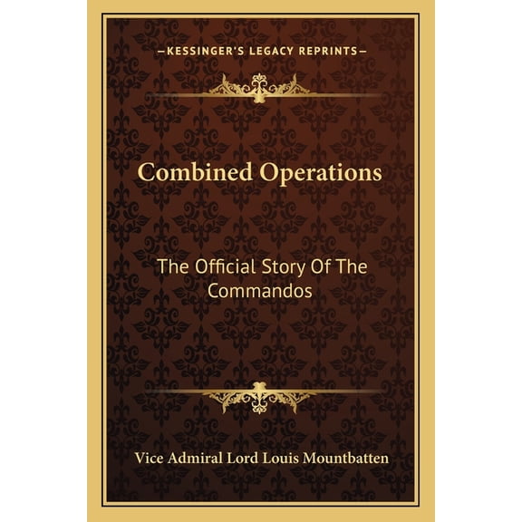 Combined Operations : The Official Story Of The Commandos (Paperback)