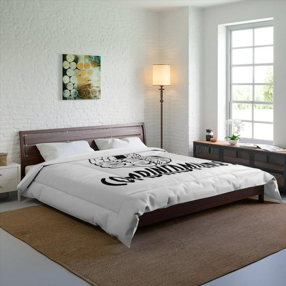 CombinedMinds Comforter - Blk Logo