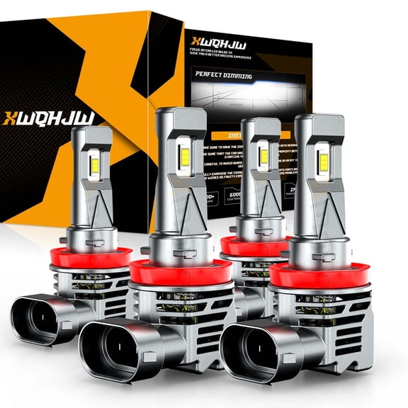Combo 4x H11+H11 For Lexus CT200h 2011-2017 LED Headlight Kit Bulbs Super Bright