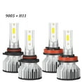thumbnail image 1 of Combo 9005 H11 LED Headlight High/Low Beam Bulbs for Ford Edge 2015 2016 2017, 1 of 12