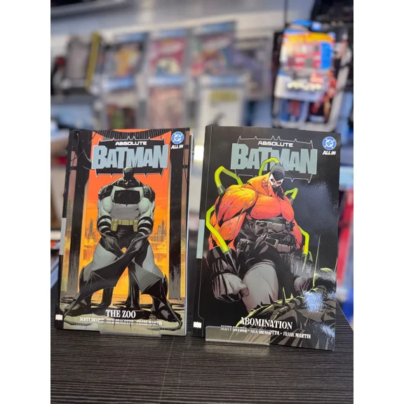 Combo- Absolute BATMAN TP Vol 1 ' THE ZOO ' and Vol 2 ' ABOMINATION '