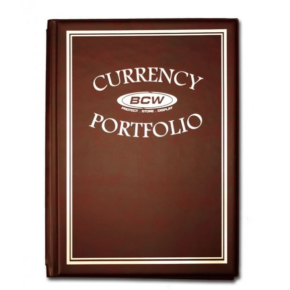 Combo Album - Currency - Burgundy