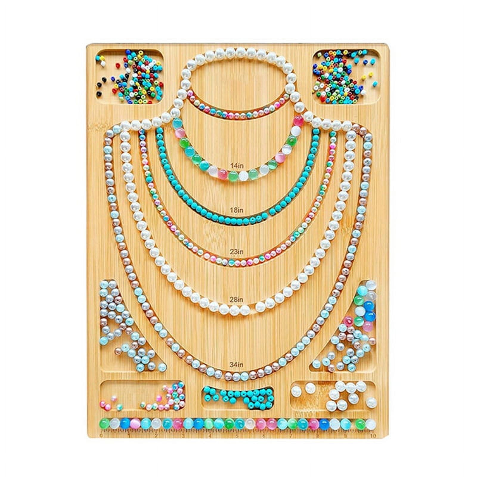 Combo Beading Board for Jewelry Bracelets Necklaces Making, Bead Design Board for Jewelry Making, Bead Plate