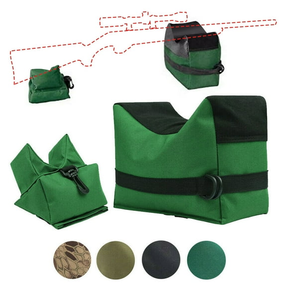 Combo Front and Rear Bag with Durable Construction and Water Resistance for Outdoor, Range, Shooting and Hunting