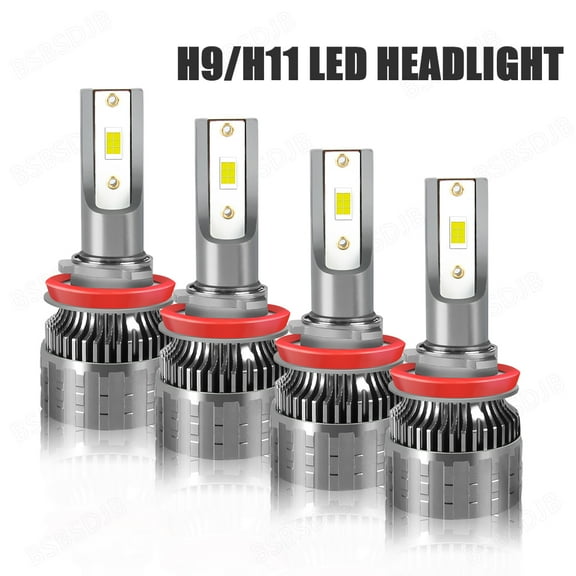 Combo LED Headlight Bulbs Fit for 2004-2015 Volvo VNL Semi Truck High Low Beam