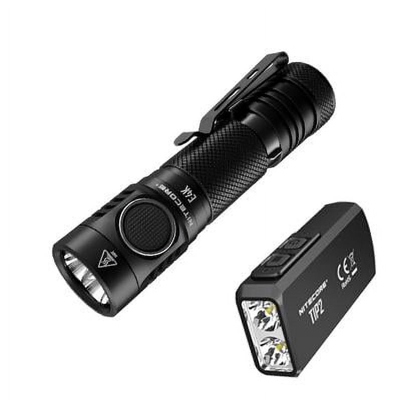 Combo: NITECORE E4K Next generation Flashlight - 4400 Lumens w