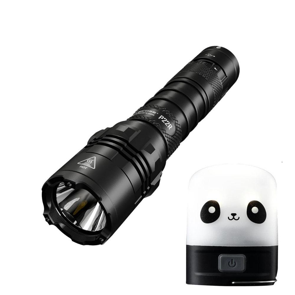 Combo: NITECORE P22R USB-C Rechargeable Extreme performance Flashlight ...