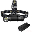 thumbnail image 1 of Combo: Nitecore HC33 Cree XHP35 High Intensity Headlamp - 1800 Lumen w/TIP Keychain Light -360 Lumens w/color options, 1 of 13