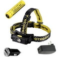 thumbnail image 1 of Combo: Nitecore HC90 Rechargeable XM-L2 LED Headlamp w/NL189 3400mAh Rechargeable Battery  and  USB Car  and  Wall Adaptors, 1 of 19
