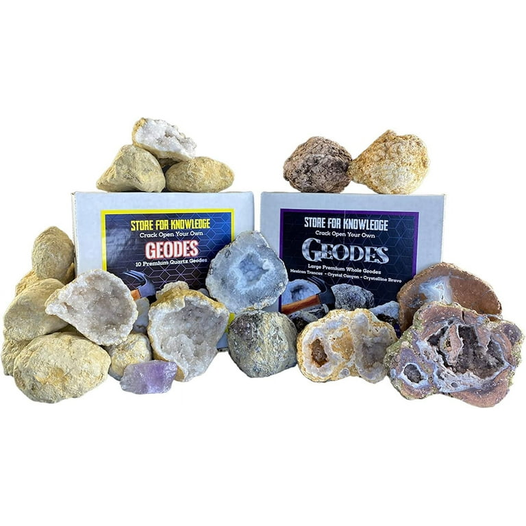 What is the best way to crack open geodes. These are small about 1