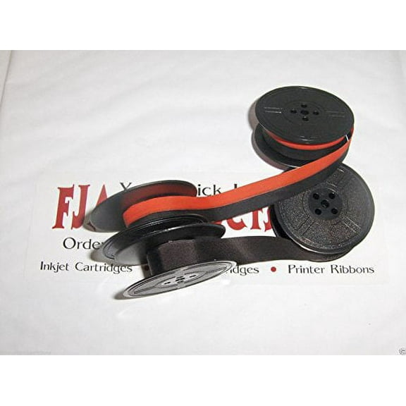 Combo Pack - Adler 21 C Typewriter Ribbons - Red & Black Typewriter Ribbons