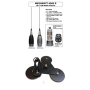 Combo Sirio Megawatts 4000 R 10/CB Mobile Antenna With Heavy Duty Triplex - 1800 Watts