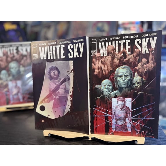 Combo- White Sky #2 first print- cvr A & cvr B