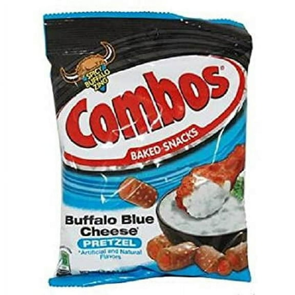 Combos, Buffalo Blue Cheese Pretzel - Bag, Count 1 - Snacks / Grab Varieties & Flavors