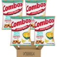 thumbnail image 1 of Combos Nacho Cheese Flavored Baked Pretzel Bulk Pack - 4 Separate 6.3 oz Bags for Over 24 Ounces Total - Stuffed Pretzel Snacks for Road Trips, School, Work in Cornershop Confections Pack, 1 of 3