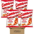 thumbnail image 1 of Combos Pepperoni Pizza Flavored Baked Cracker Bulk Pack - 4 Separate 6.3 oz Bags for Over 24 Ounces Total - Stuffed Cracker Snacks for Road Trips, School, Work in Cornershop Confections Pack, 1 of 3