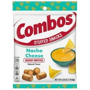 Combos Stuffed Snacks Nacho Cheese Baked Pretzel Snacks 6.3 oz