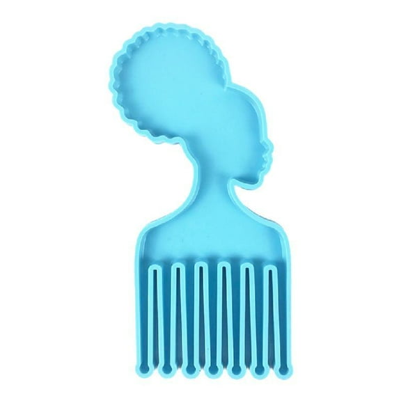 Combs Epoxy Resin Mold DIY Hair Styling Comb Mould Handicrafts Ornaments Mold
