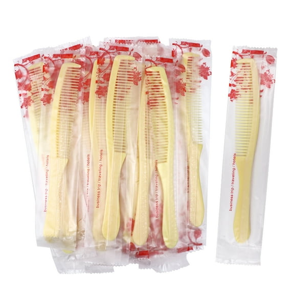 Combs Individually Wrapped,Combs In Bulk Individually Wrapped,Bulk Combs For Homeless Individually Wrapped Suitable For Hotel,Homeless,Air Bnb,Shelter/Nursing Home/Charity(100Pack)