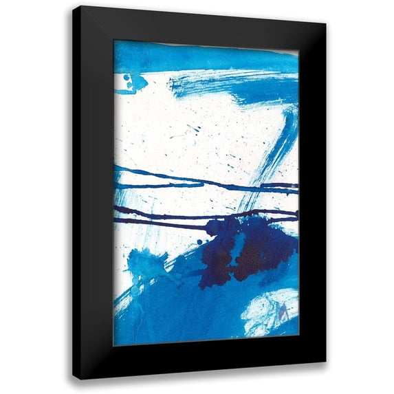 Combs, Joyce 10x14 Black Modern Framed Museum Art Print Titled - Blue Mystic I