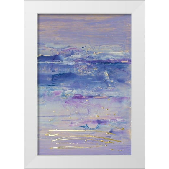 Combs, Joyce 11x14 White Modern Wood Framed Museum Art Print Titled - Canyon and Hill II