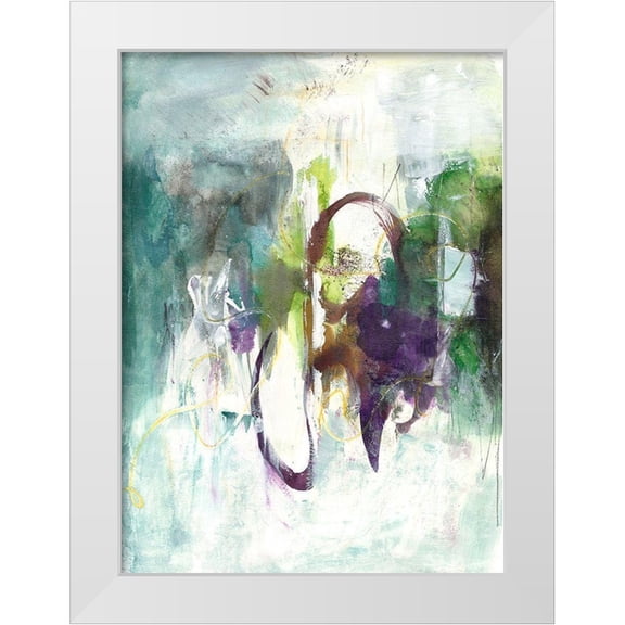 Combs, Joyce 11x14 White Modern Wood Framed Museum Art Print Titled - Moving On II