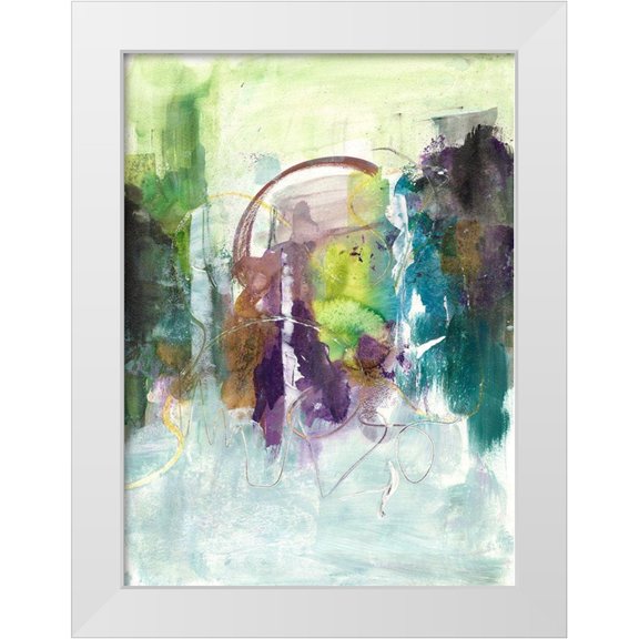 Combs, Joyce 11x14 White Modern Wood Framed Museum Art Print Titled - Moving On I