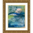 thumbnail image 1 of Combs, Joyce 12x14 Gold Ornate Wood Framed with Double Matting Museum Art Print Titled - Spring Winds VIII, 1 of 4
