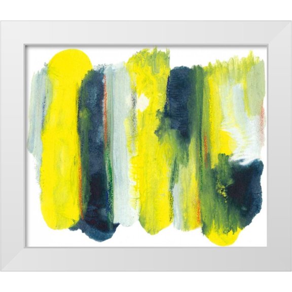 Combs, Joyce 14x12 White Modern Wood Framed Museum Art Print Titled - Becoming Light I