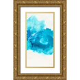 thumbnail image 1 of Combs, Joyce 14x24 Gold Ornate Wood Framed with Double Matting Museum Art Print Titled - Waterscape III, 1 of 4