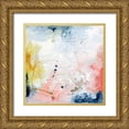 thumbnail image 1 of Combs, Joyce 15x15 Gold Ornate Wood Framed with Double Matting Museum Art Print Titled - Pastel Fantasy II, 1 of 4
