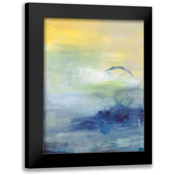 Combs, Joyce 15x18 Black Modern Framed Museum Art Print Titled - Breezy Days I