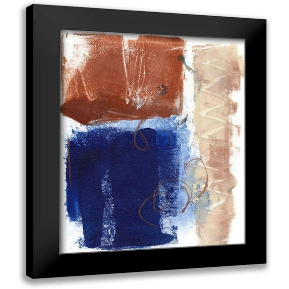 Combs, Joyce 15x18 Black Modern Framed Museum Art Print Titled - Living Colors I