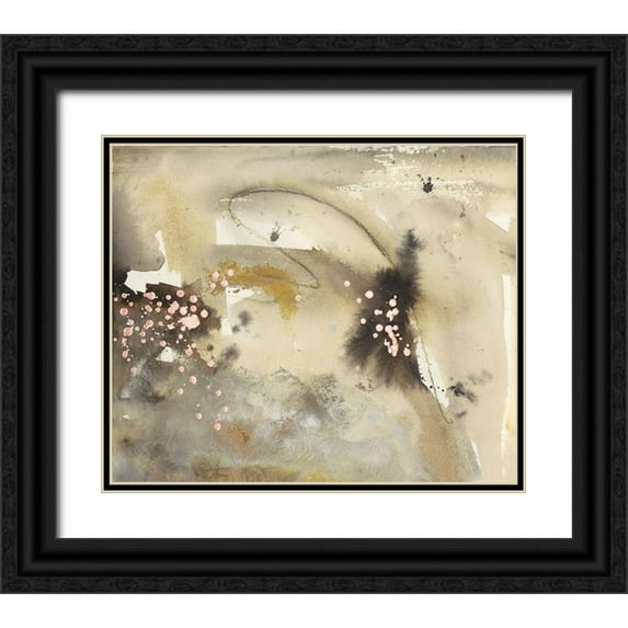 Combs, Joyce 17x15 Black Ornate Wood Framed with Double Matting Museum Art Print Titled - Waves in Motion III