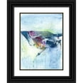 thumbnail image 1 of Combs, Joyce 19x24 Black Ornate Wood Framed with Double Matting Museum Art Print Titled - Gliding on Ice II, 1 of 4