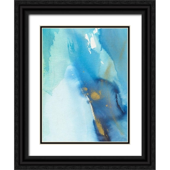 Combs, Joyce 19x24 Black Ornate Wood Framed with Double Matting Museum Art Print Titled - Skyfall IV