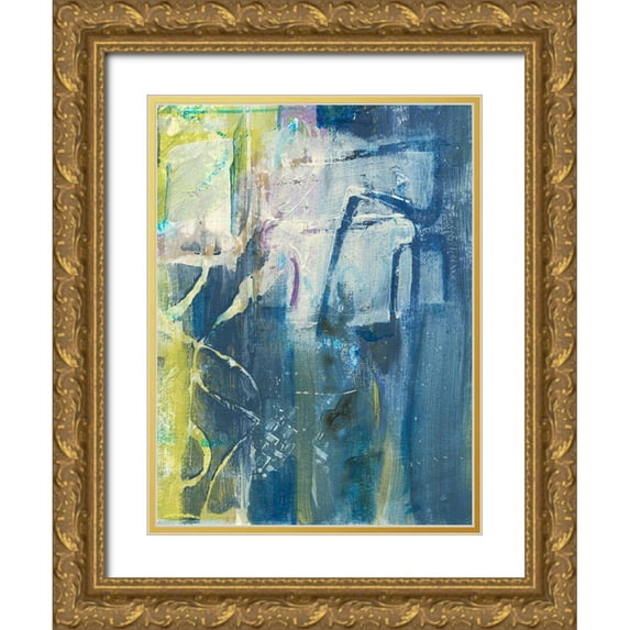 Combs, Joyce 19x24 Gold Ornate Wood Framed with Double Matting Museum Art Print Titled - Enchanted Dreams II