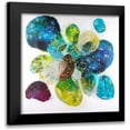 thumbnail image 1 of Combs, Joyce 20x20 Black Modern Framed Museum Art Print Titled - Interpretations I, 1 of 5