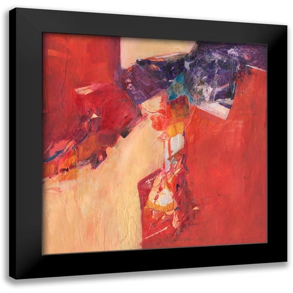 Combs, Joyce 20x20 Black Modern Framed Museum Art Print Titled - Native America I