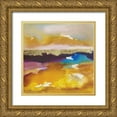 thumbnail image 1 of Combs, Joyce 20x20 Gold Ornate Wood Framed with Double Matting Museum Art Print Titled - Nature at Peace III, 1 of 4